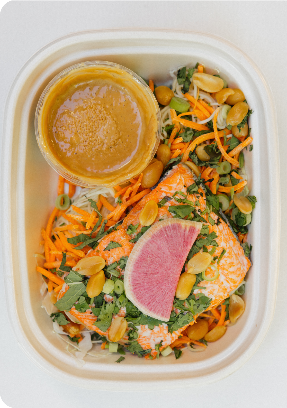 Thai Noodle Bowl - Salmon